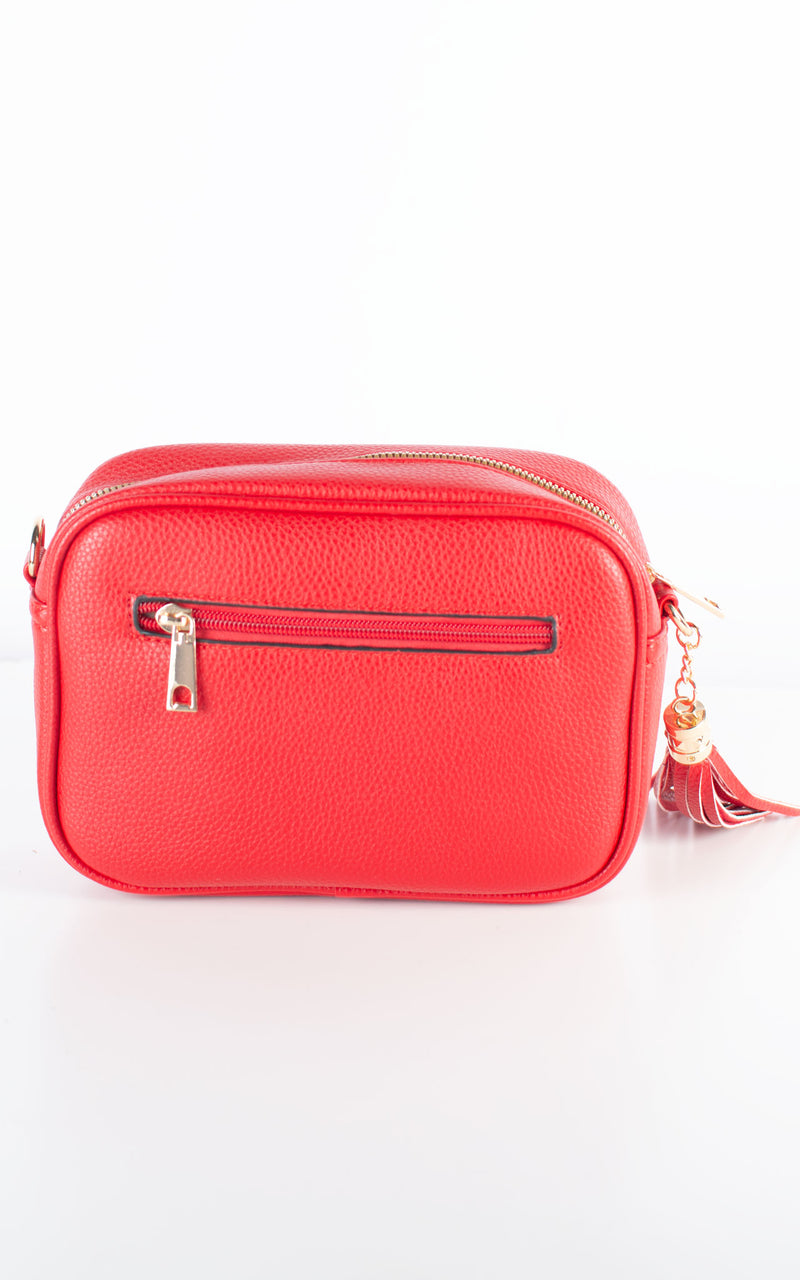 Briony Bag | Zip | Red