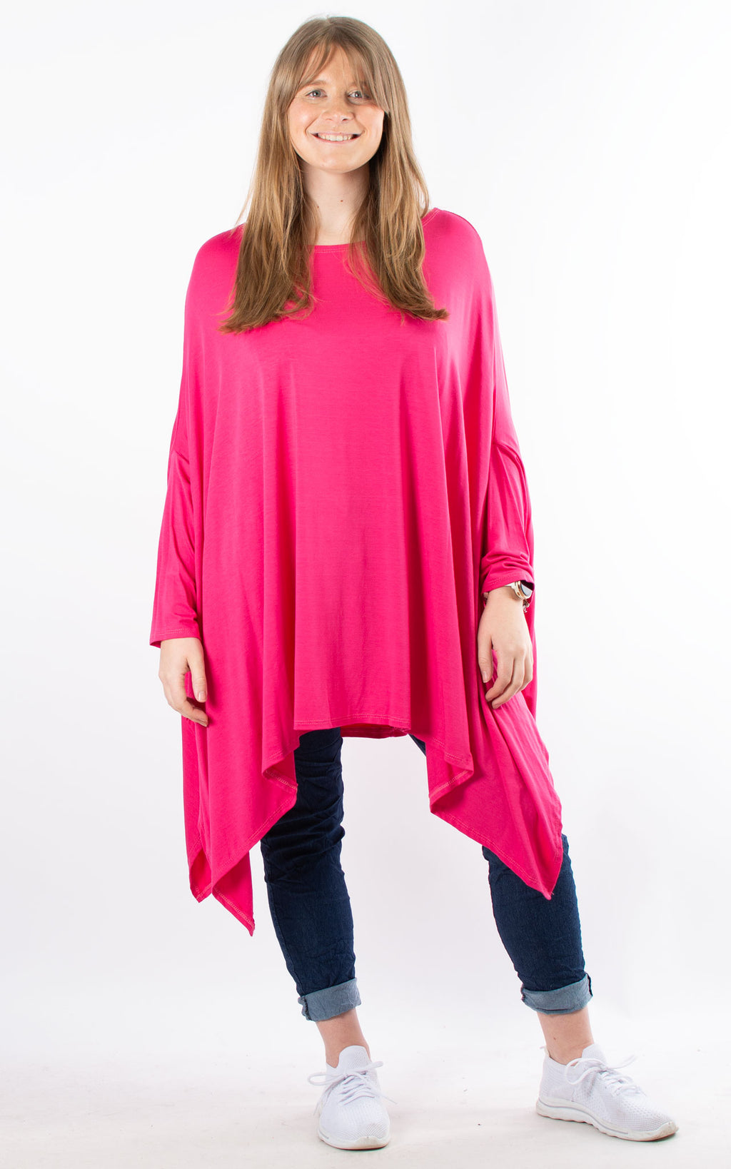 Carly Summer Top | Hot Pink
