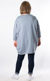 Codi Ruched Front | Blue Grey