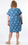 Paisley Cotton Tunic Dress | Denim