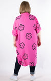 Pam Longline Shirt | Hot Pink
