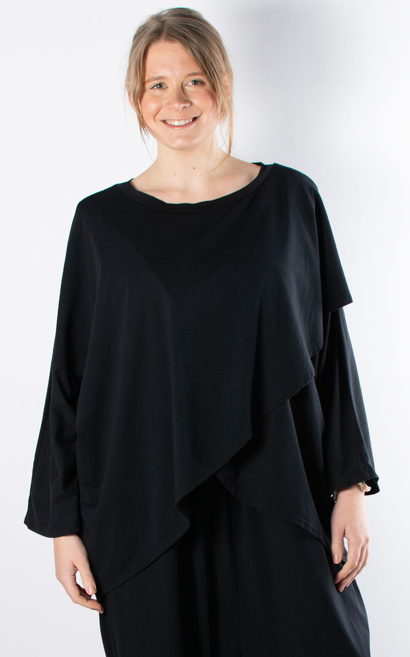 Wrap Over Top | Black