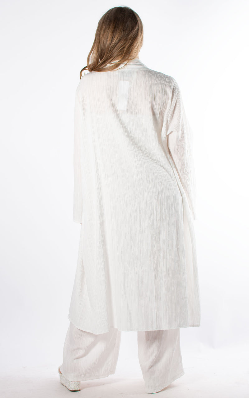Zara Jumpsuit Set | White