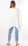 Zara Oversized Top | Winter White