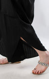 Zara Split Trouser Set | Black