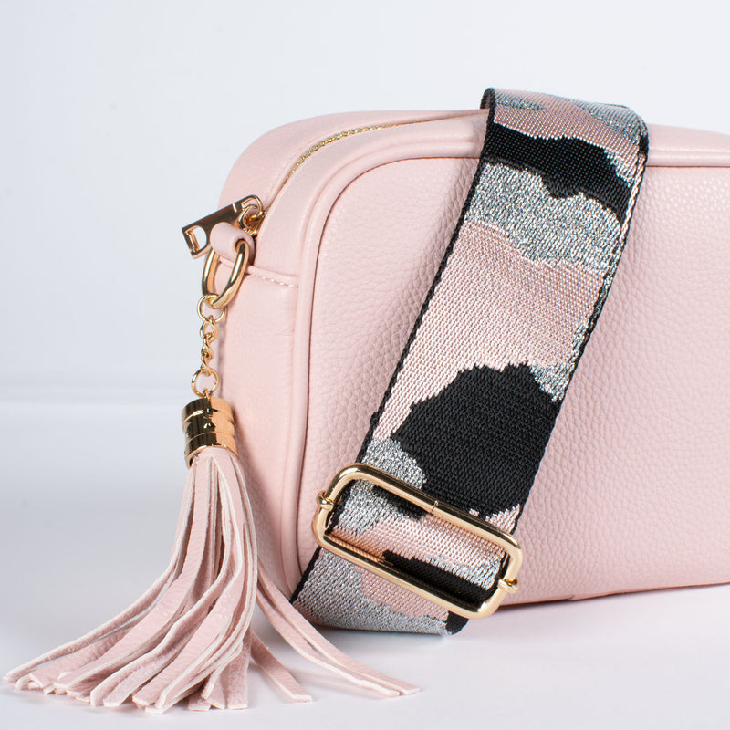 Briony Bag Strap | Camo | Pink