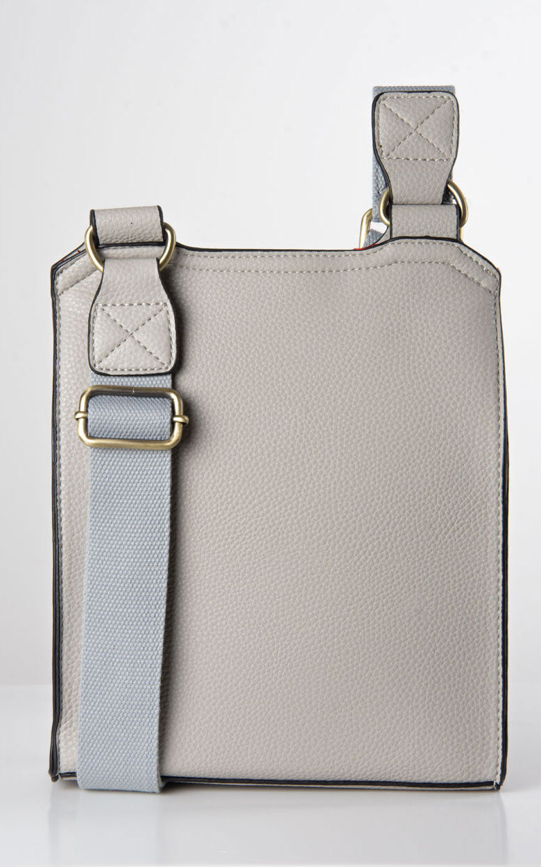 Messenger Bag | Pale Grey